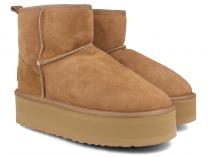 Женские угги Forester Ischg 2304-1103 Cappucino Real Sheepskin