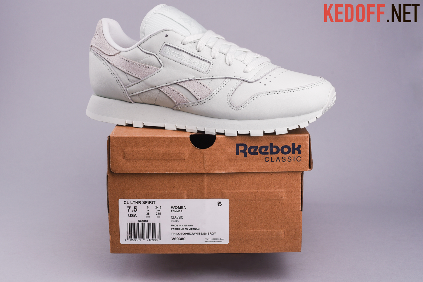 Кроссовки Reebok Classic Leather Face Stockholm V69380