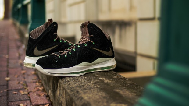 NIKE LEBRON X EXT QS BLACK-MINT