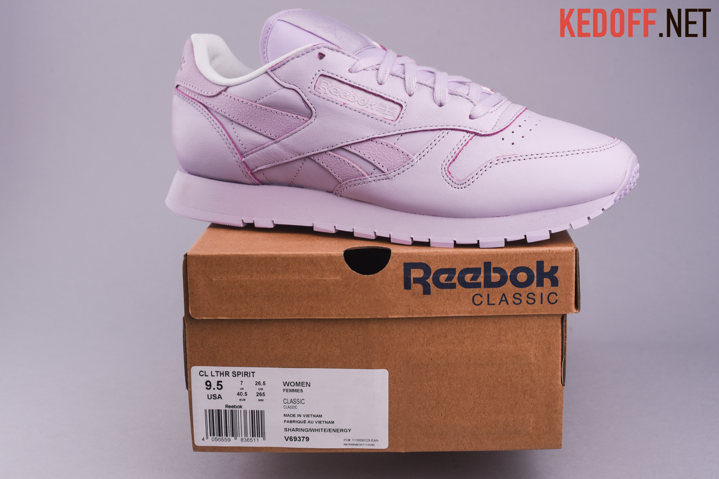 Кроссовки Reebok Classic Leather Face Stockholm V69379