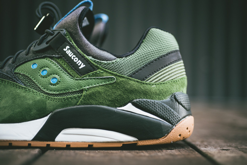 Saucony Grid 9000 Gum & Charcoal spring 2014