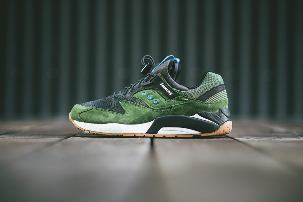 Saucony Grid 9000 Gum & Charcoal spring 2014